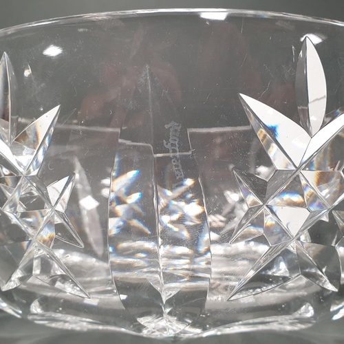 22 - Pair of Waterford Crystal Bowls, H:8.5 x :20cm