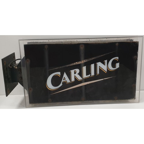 847 - Carling Light Up Sign (not tested) H: 28cm x W: 74cm