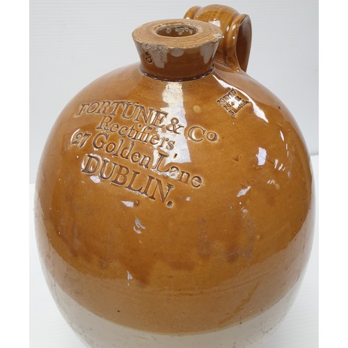 863 - Whiskey Flagon  H: 43cm Fortune and Company