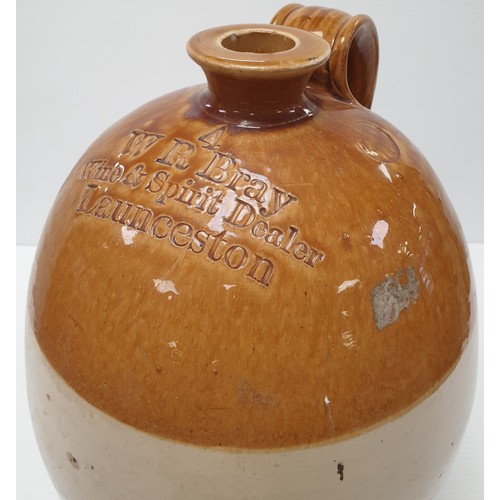 864 - Whiskey Flagon  H: 45cm WR Bray