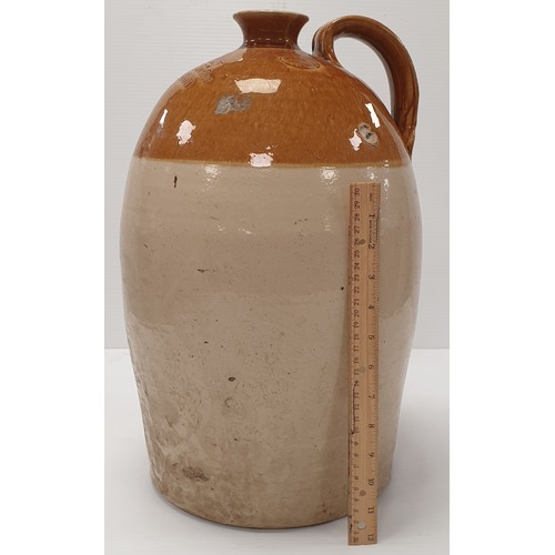 864 - Whiskey Flagon  H: 45cm WR Bray