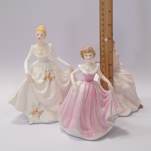 43 - Three Porcelain Figures, H: Tallest 18.5cm