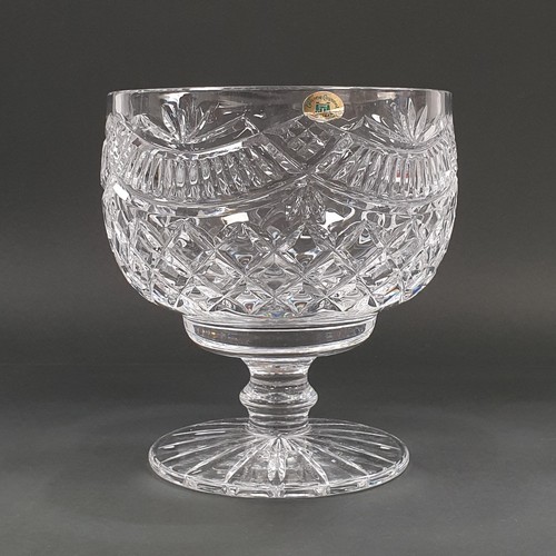 109 - Tyrone Crystal Windsor Anniversary Bowl in Box, Height of Bowl: H: 15cm