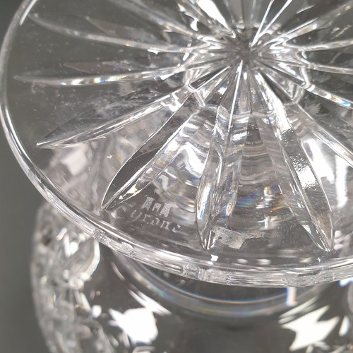 109 - Tyrone Crystal Windsor Anniversary Bowl in Box, Height of Bowl: H: 15cm