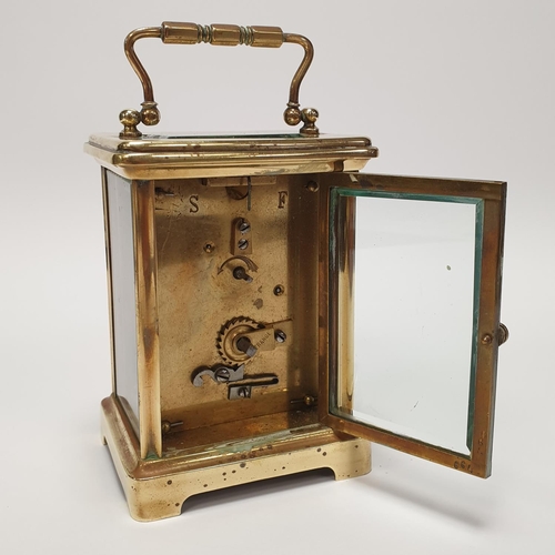 192 - Brass Carriage Clock