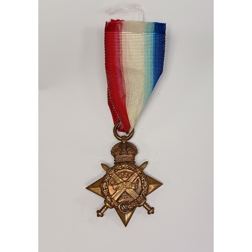 476 - World War I Star Medal, named to Sergeant J. Callaghan R.E. - 14067