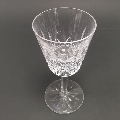 327 - Collection of Cut Glass and Etched Glass Stemware