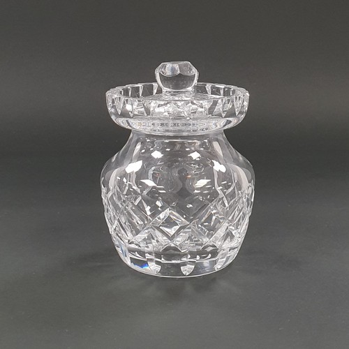 317 - Waterford Crystal Mustard Pot