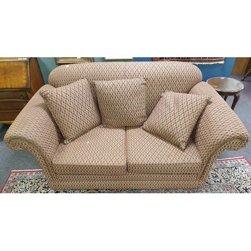 172 - Upholstered 2 + 2 + Footstool