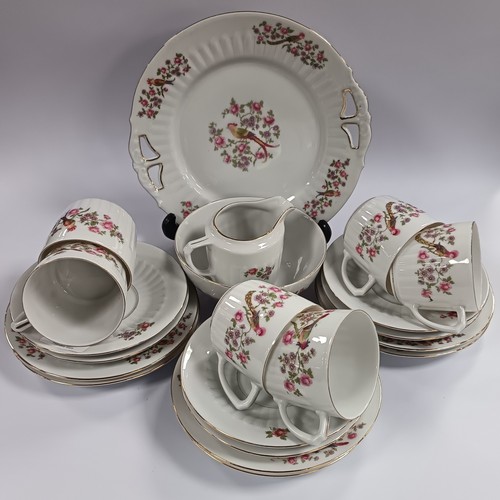 336 - 21 Piece Porcelain Tea Set