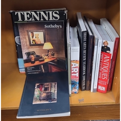 68 - Collection of art and antiques reference books and auction catalogues