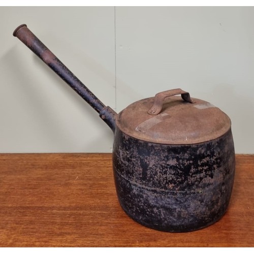 99 - Cast Iron Saucepan with Lid Kenrick No 7