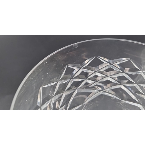 185 - Set of 6 Waterford cut-crystal champagne coupes