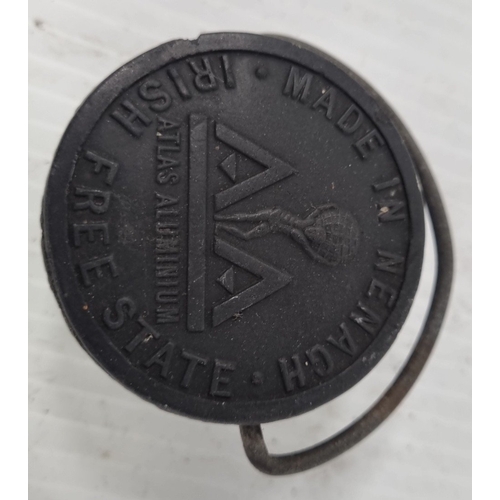 103 - Pair of Irish Free State Atlas Aluminium canteens - embossed “IRISH FREE STATE” and “MADE IN MENAGH,... 