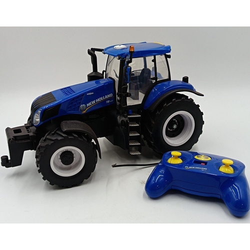 213 - Assorted toys and games incl. New Holland RC tractor, Disney jigsaws, Star Wars sets and Airfix kit