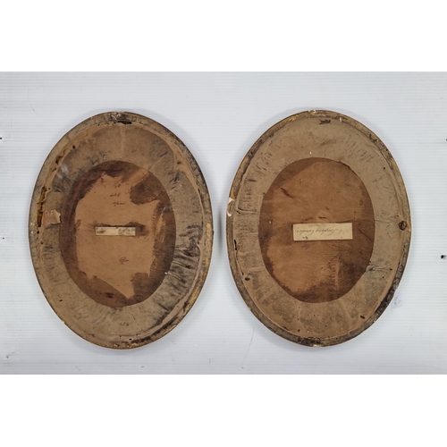 117 - Pair of oval framed cavalier prints after Frans Hals 