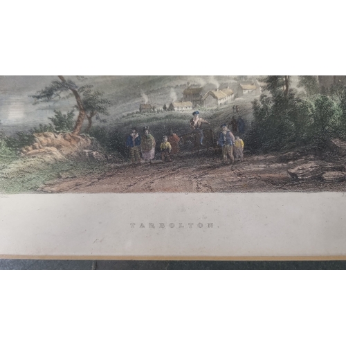 111 - Lot of 5 framed engravings, largest H: 30cm x W: 35cm