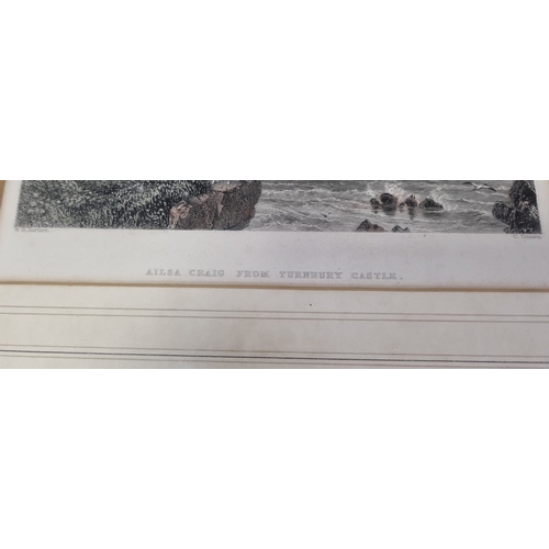 111 - Lot of 5 framed engravings, largest H: 30cm x W: 35cm