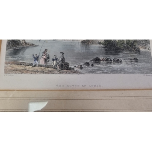 111 - Lot of 5 framed engravings, largest H: 30cm x W: 35cm