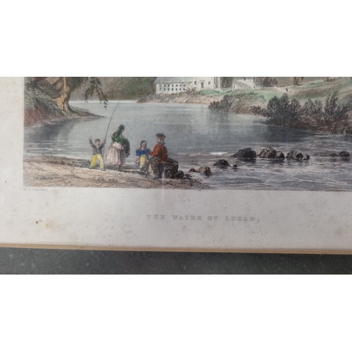 111 - Lot of 5 framed engravings, largest H: 30cm x W: 35cm