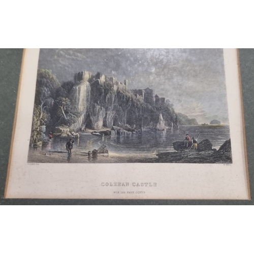111 - Lot of 5 framed engravings, largest H: 30cm x W: 35cm