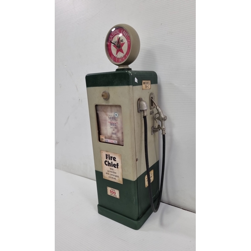 240 - Novelty model petrol pump cabinet, 