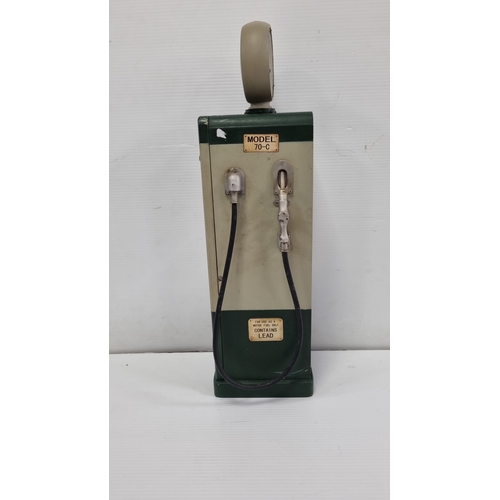 240 - Novelty model petrol pump cabinet, 