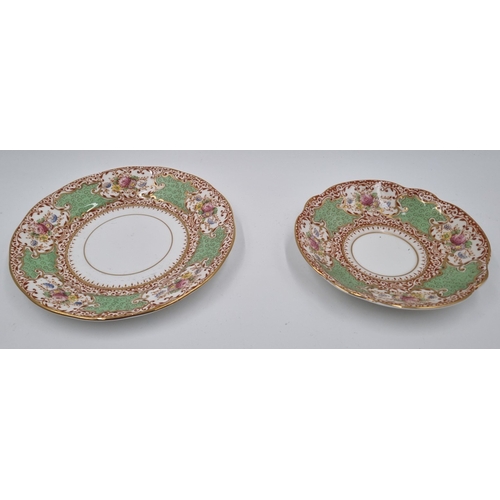 70 - Tudor Rose Salisbury bone china part tea service