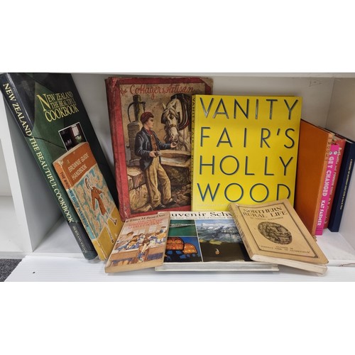 74 - assorted reference and general books, including dictionaries, encyclopaedias and travel guides, with... 