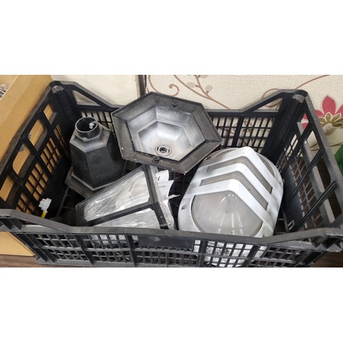945 - Lot of Outdoor Light fittings etc