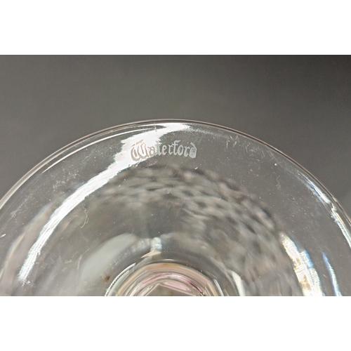 104 - Set of 6x Waterford Crystal Brandy Balloon Glasses