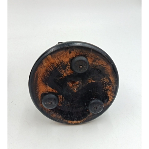 23 - Pair of patinated metal figures on plinths