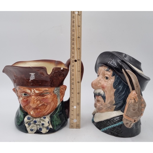 24 - Lot of 2x Royal Doulton Character Jugs