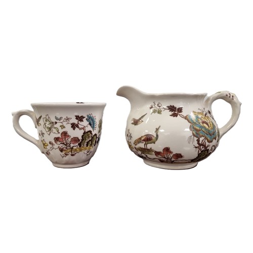 29 - Mason’s Ironstone ‘Formosa’ pattern part tea and coffee service, Pot -  H: 26cm