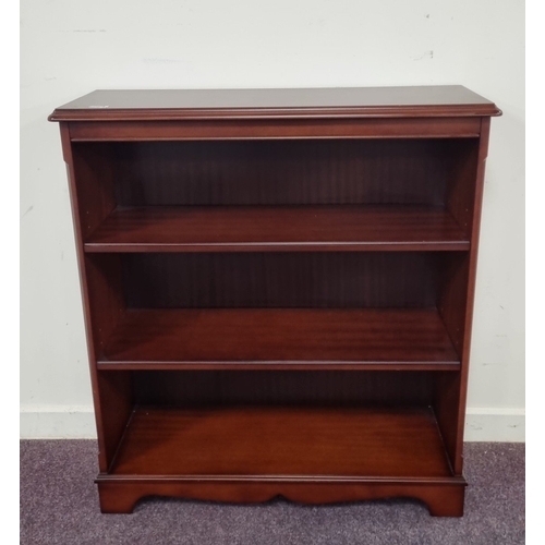 95 - William Bartlett ‘Collections’ Open Bookcase, Made in England, H: 96cm x W: 88cm x D: 30.5cm