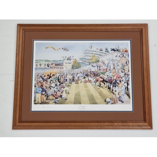 35 - Peter Curling: ‘ISTABRAQ – “A True Champion”’ signed limited-edition print  280/750H: 55cm X W: 68cm