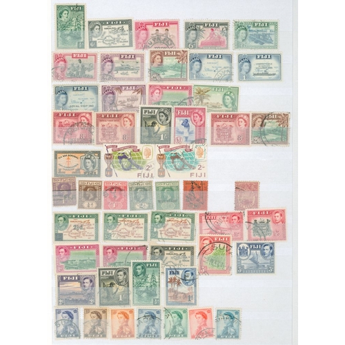 112 - BRITISH COMMONWEALTH accumulation housed in seven medium or large size stock books M or U, all perio... 