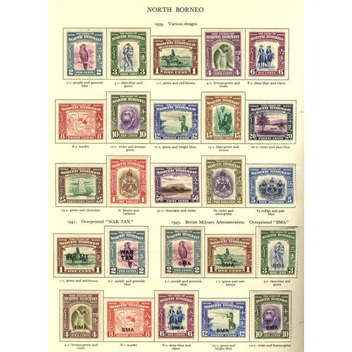 101 - BRITISH COMMONWEALTH KGVI valuable M collection housed in the 'Crown' printed album, substantially c... 