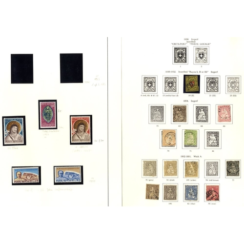 115 - EUROPE four collections in a carton from Austria 1908-2001 mainly FU in a large ring binder, France ... 