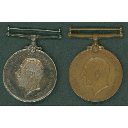 185 - Pair - BWM & Mercantile Marine Medal to Ernest Graham. Lot includes covering Medal issue form. GEF.