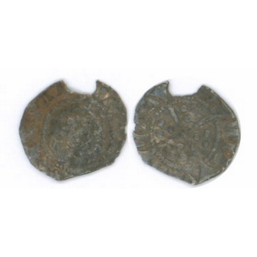 468 - Halfpenny, first reign, 1422-61, Calais, GVF but legend piece missing at upper left. Excellent portr... 