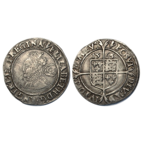 489 - 1565 sixpence, mm Pheon, VF with a nice portrait. S2561.