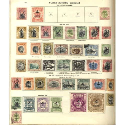 104 - NEW IDEAL ALBUM VOLUME I - BRITISH EMPIRE 1840-1936 M & U collection in mixed condition, noted Austr... 