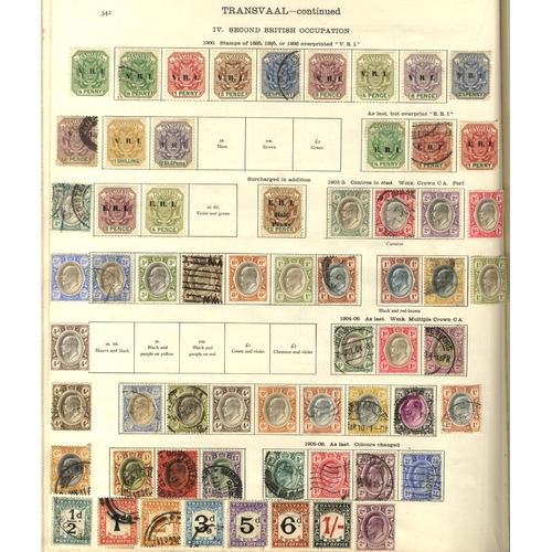 104 - NEW IDEAL ALBUM VOLUME I - BRITISH EMPIRE 1840-1936 M & U collection in mixed condition, noted Austr... 