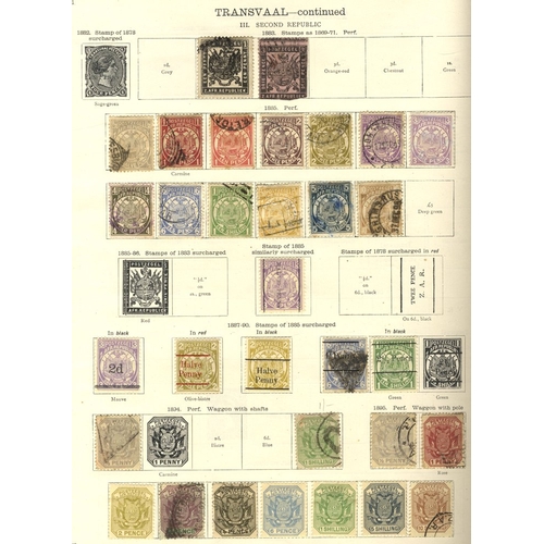 120 - BRITISH COMMONWEALTH collection in an Ideal printed album Vol. 1 with spaces for issues to 1912 incl... 