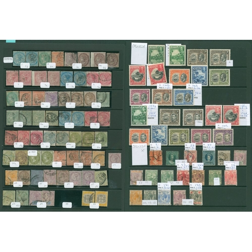 138 - BRITISH WEST INDIES Jamaica: 1860-1963 M & U collection incl. QV ranges of issues with Pineapple, CC... 