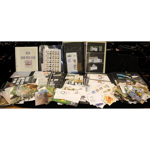 151 - MISCELLANEOUS ranges of stamps & covers in a carton, stamps mainly UM, strength in marine life UM, b... 