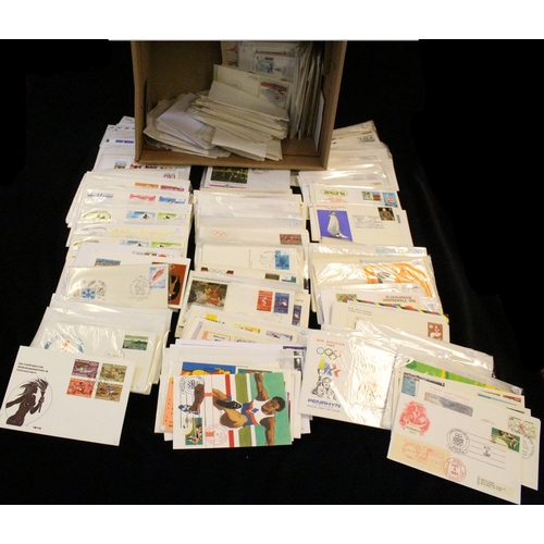 153 - OLYMPICS 1968-2000 accumulation of over 600 mostly FDC's or cards from a good variety of countries i... 