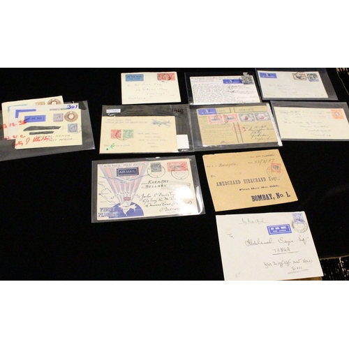 199 - EAST AFRICAN FLIGHT COVERS collection of early East African flight covers from 1927, many first flig... 