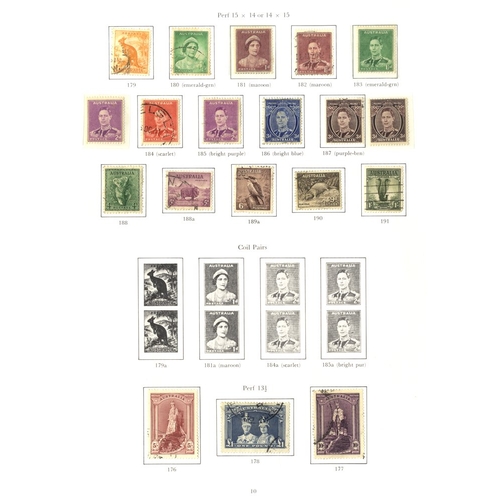 265 - 1934-90's good to FU collection on printed leaves within a ring binder incl. 1934 Centenary set (bot... 